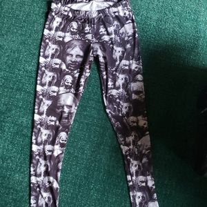 Walking dead zombie leggings